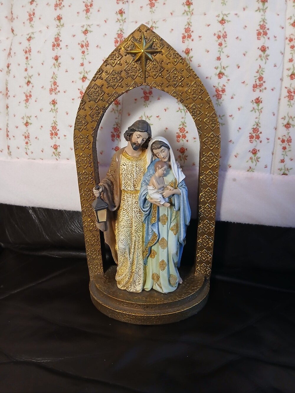 Joseph Studio By Roman Holy Family Sculpture Figurine Mary Baby Jesus Christian